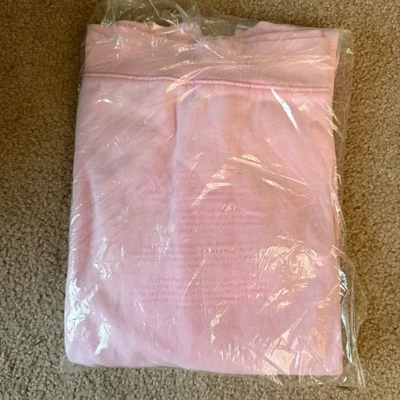 PINK x Loveshackfancy Oversized Crewneck Sweatshirt in Light Pink - Picture 4 of 4